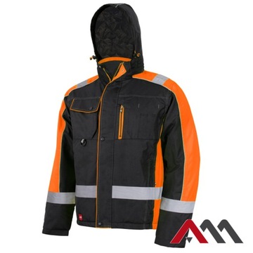 CLASSWORK black/orange kurtka ARTMAS XXXL