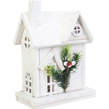 УКРАШЕНИЕ ДЕРЕВЯННОГО ДОМА СВЕТОДИОДНЫМ РОЖДЕСТВЕНСКИМ ОРНАМЕНТОМ