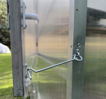 Szklarnia z poliwęglanu DOMEK 2,5x12 m profil 25x25 poliwęglan 6mm