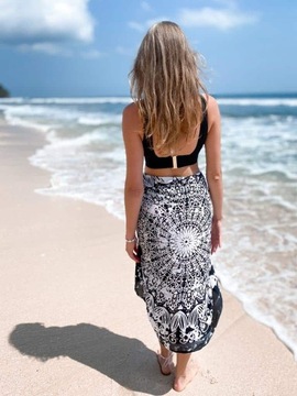 Pareo Plażowe Chusta FLORES