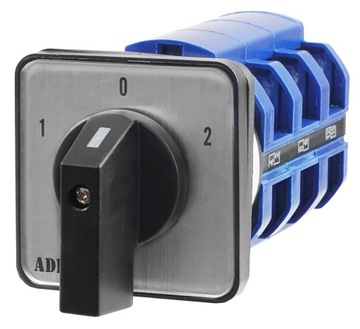 ŁĄCZNIK TABLICOWY 63A 3F 1-0-2 SIEĆ AGREGAT IP65