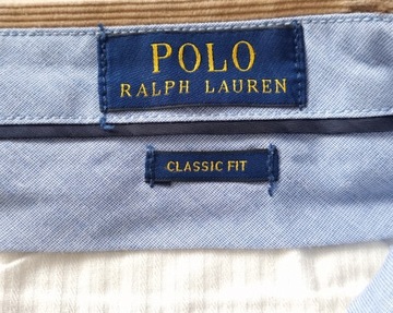 POLO RALPH LAUREN Stretch Classic Fit Chino's Męskie Spodnie 32 / 30