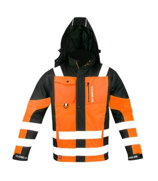 SOFTSHELL Odblaskowy Classic vis Kurtka Softshelowa Classic Vis o XL