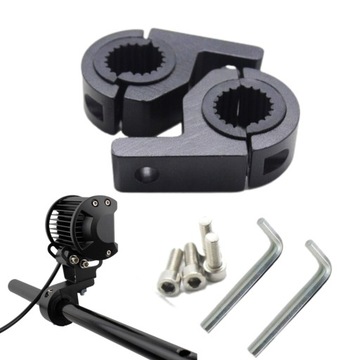 2x УНИВЕРСАЛЬНЫЙ ДЕРЖАТЕЛЬ ЛАМПЫ КРЕПЛЕНИЕ НА ТРУБКУ 25-50