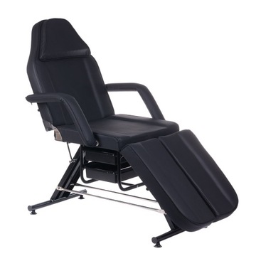 Fotel kosmetyczny pedicure z kuwetami szuflady 263