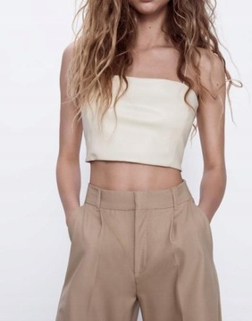 H4Y001 ZARA__MN9 ТОП-РЕМЕНИ ИЗ ЭКО-КОЖИ__S