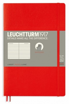 Notatnik LEUCHTTURM1917 Notes Miękki B6 Linia
