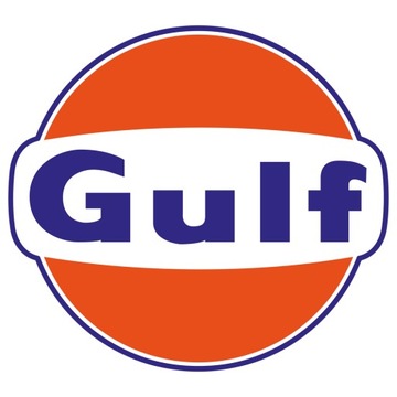GULF - naklejka mała