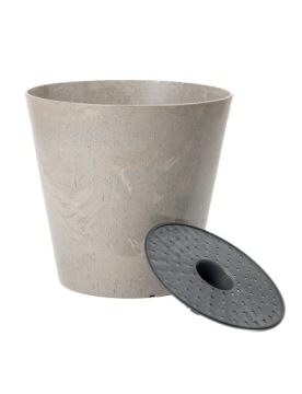 ЭКО ЦВЕТОЧНЫЙ ГОРШОК ДЛЯ ТЕРРАСЫ БАЛКОН САД ЦВЕТОЧНЫЙ ГОРШОК 38см С МОРОЗОСТОЙКОЙ ВСТАВКОЙ