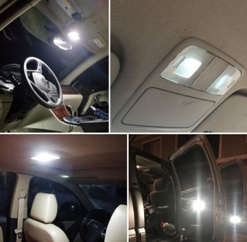 LED W5W CANBUS T10 ПАРКОВОЧНАЯ ЛАМПОЧКА ВНУТРЕННЯЯ 360° БЕЛАЯ