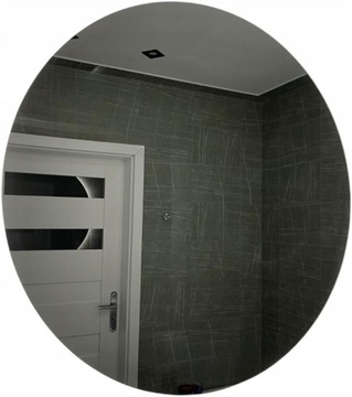 LUSTRO OKRĄGŁE LED FI 90cm ŁAZIENKOWE PODŚWIETLANE