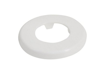 Rozeta plastik biała 40mm