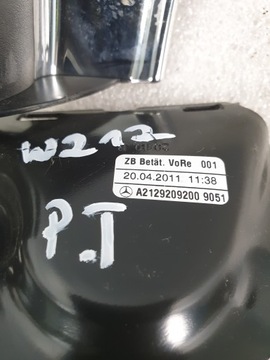 MERCEDES W212 S212 KOMBI ZÁMEK POHOVKA PRAVÝ