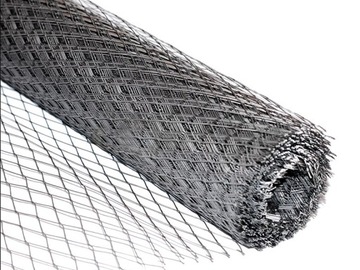 SIATKA PODTYNKOWA CIĘTO-CIĄGNIONA Z BLACHY OCYNKOWANEJ 100 cm