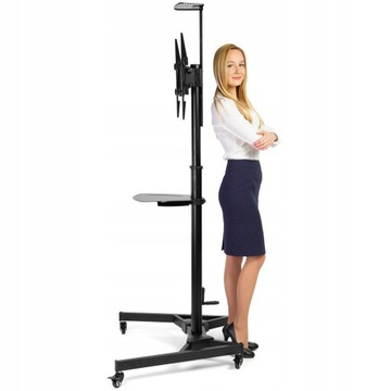 Мобильная подставка для телевизора Тележка для телевизора 37–70 футов