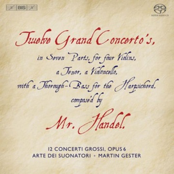 Handel Concerti grossi Arte dei Suonatori 3 SACD