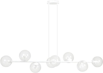 Emibig ROSSI 8 WH TRANSPARENT 877/8 lampa wisząca