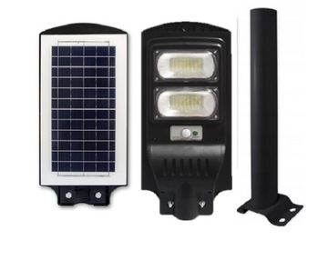 Lampa uliczna 100 W IP65 6000K solarna z uchwytem