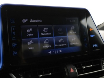 Toyota C-HR I Crossover 1.2L Turbo 116KM 2017 Toyota C-HR navi grzane fotele kamera tempomat, zdjęcie 21