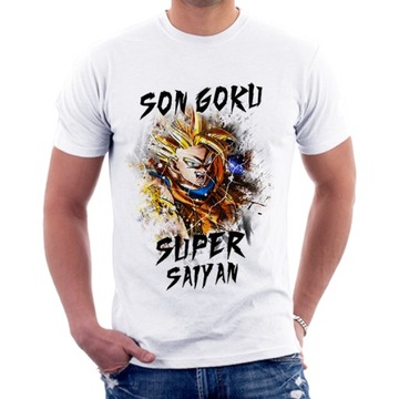 Koszulka DRAGON BALL Z Son Goku SUPER SAIYAN - S