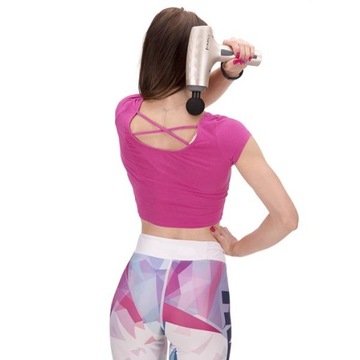 МАССАЖЕР МАССАЖНЫЙ ПИСТОЛЕТ HMS PDM3134I ЗОЛОТОЙ