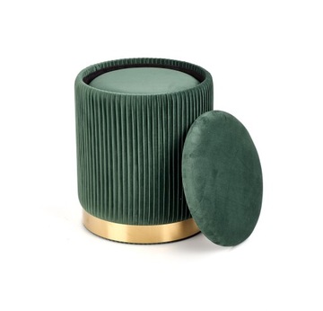 Halmar MONTY комплект из 2 темно-зеленых пуфов