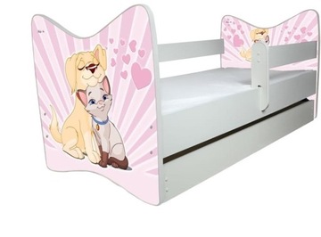 Кровать JUNIOR DELUX BABY BOO ЯЩИК 140 X 70 коврик