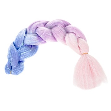 WŁOSY SYNTETYCZNE DO WARKOCZYKÓW KOLOROWE WARKOCZYKI DOCZEPIANE DŁUGIE 120