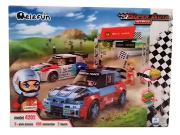 Klocki Elefun Super Auta Wyścig 4202