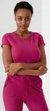 KOSZULKA DAMSKA 4F SPORTOWA T-SHIRT BAWEŁNA XS