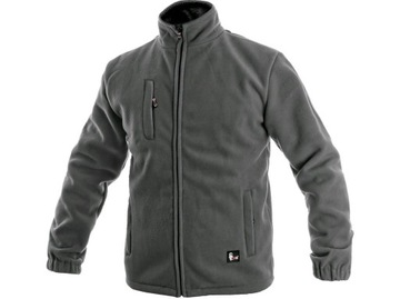 Bluza z polaru OTAWA CXS szara wygodna XL