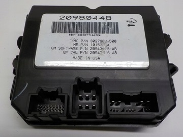 OPEL INSIGNIA MODUŁ KLAPY 20980448