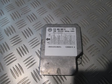 SENSOR MODUŁ AIRBAG PODUSZEK VW TRANSPORTER T5 1C0909605A INDEX 09