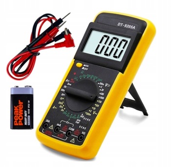 LCD MULTIMETR Z OBUDOWĄ DŹWIĘKOWY J1F46 MIERNIK CY