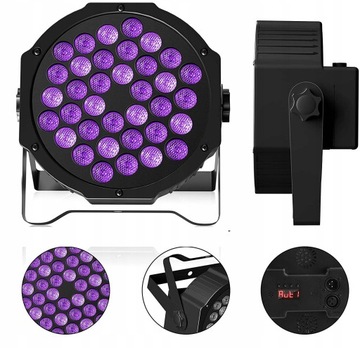 Projektor Dyskotekowy Kula Disco LED UV Reflektor