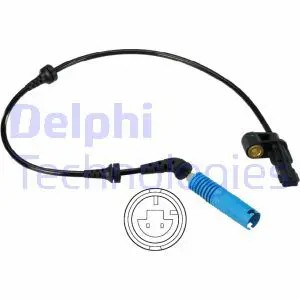 2X ČIDLA RYCHLOST KOLA ABS DELPHI PŘEDNÍ L+P DO BMW 3 E46 Z4 E85