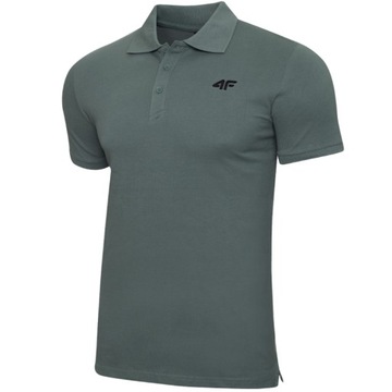 Men's Men's T -Fish Вышитый логотип 4F Sports T -Frish ежедневно