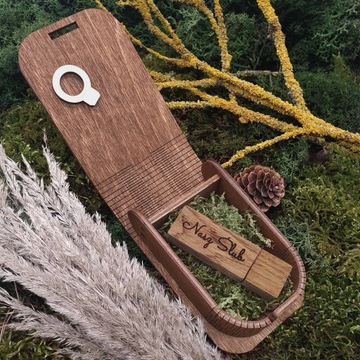 ГРАВИРОВАННАЯ коробочка для PenDRIVE