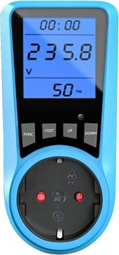 MIERNIK ZUŻYCIA ENERGII 16A LCD max 3680 W 7 trybów monitorowania