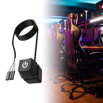 Komputer stacjonarny Przełącznik zasilania Przełącznik biurkowy, komputer 1.65m kabel