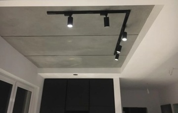 Рейка для трекового прожектора GU10, 1-фаза, 2м, белая светодиодная лента