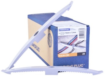 RAWLPLUG PODWÓJNY PAŁĄK UCHWYT KABLOWY SC40-CBD