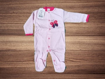 Le Bebe pajacyk niemowlęcy bawełna rozmiar 62 (57 - 62 cm)