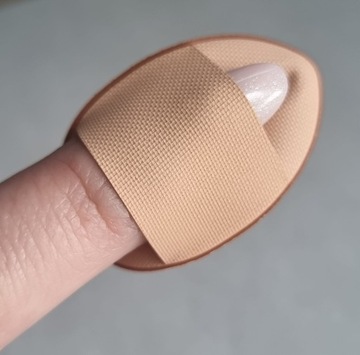 PUSZEK GĄBECZKA GĄBKA DO PUDRU TRÓJKĄTNY 3 SZT DO MAKIJAŻU