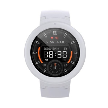 Часы SmartWatch Amazfit, белый спортивный ремешок, 1,3 дюйма