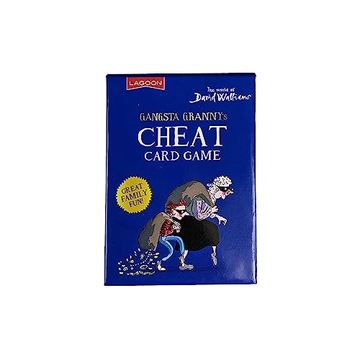 Lagoon Group David Walliams Gangsta Granny's Cheat Card Game,Blue