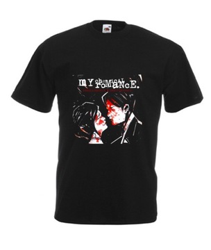 L KOSZULKA MĘSKA MY CHEMICAL ROMANCE WZORY