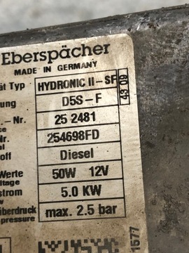 WEBASTO ПАРКОВОЧНОЕ ОБОГРЕВАНИЕ 5 кВт AUDI A4 B8