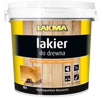 HYDROPARKIET BOAZERIA Lakier Akrylowy PÓŁMATop.10L