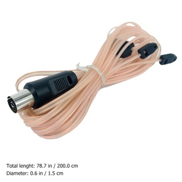 РАДИОАНТЕННА КОАКСИАЛЬНЫЙ КАБЕЛЬ 2М ПРОВОДНАЯ АНТЕННА